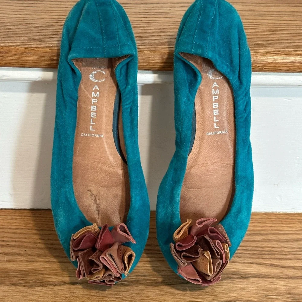 Jeffrey Campbell Ibiza Teal Women's Flats
